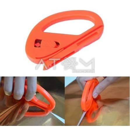 Safety Cutter Vinyl Decal